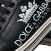 Black Leather Crown Milano Men Sneakers Shoes - Image 7