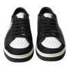 Black Leather Crown Milano Men Sneakers Shoes - Image 8