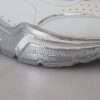 White Silver Leather Daymaster Sneakers Shoes - Image 4