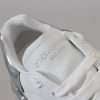White Silver Leather Daymaster Sneakers Shoes - Image 6