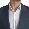 Blue 2 Piece Single Breasted NAPOLI Suit - Image 3