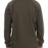 Stunning Green Crewneck Cotton Sweater - Image 3