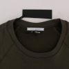 Stunning Green Crewneck Cotton Sweater - Image 5