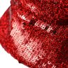 Red Sequined Nylon Bucket Hat Men - Image 5