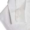 White Logo Cotton Men Dress GOLD Shirt - Image 8