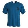Blue Logo Round Neck Short Sleeves T-shirt - Image 2