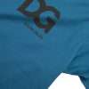 Blue Logo Round Neck Short Sleeves T-shirt - Image 5