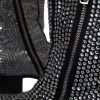 Black Rhinestone Crystal Chelsea Boots Shoes - Image 8