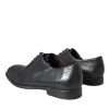 Black Leather Derby Formal Dress Men Shoes - Image 4