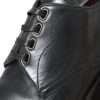 Black Leather Derby Formal Dress Men Shoes - Image 8