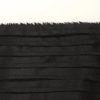 Black Silk Womens Waist Cummerbund - Image 3