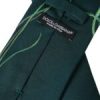 Green Printed 100% Silk Adjustable Men Tie - Image 5