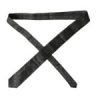 Dark Gray 100% Silk Fantasy Adjustable Men Tie - Image 3