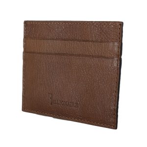 Elegant Leather Men's Wallet in Brown