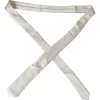 Off White 100% Silk Adjustable Necktie Men Tie - Image 5
