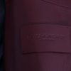 Radiant Red Leather Biker Motorcycle Jacket - Image 7