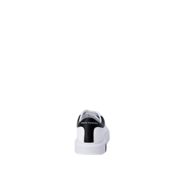 Black And White Leather Sneaker - Image 3