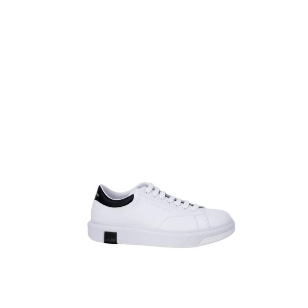 Black And White Leather Sneaker - Image 4