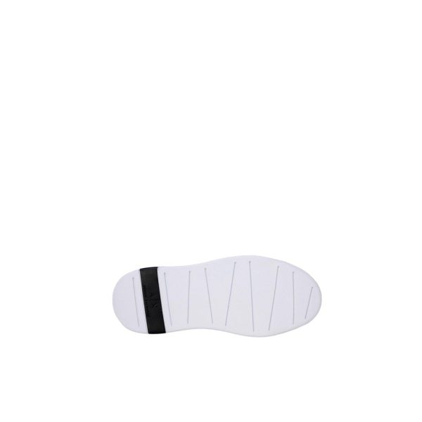 Black And White Leather Sneaker - Image 5
