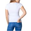 White Cotton T-Shirt - Image 2