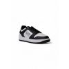 Black And White Polyester Sneaker - Image 2