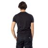 Black Cotton T-Shirt - Image 2