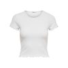White Polyester Tops & T-Shirt - Image 5