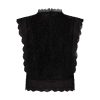 Black Nylon Tops & T-Shirt - Image 2