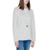 Beige Polyester Suits & Blazer - Image 4