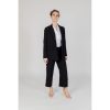 Black Polyester Suits & Blazer - Image 5
