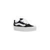 Black And White Suede Leather Sneaker - Image 2