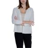 White Viscose Cardigan - Image 3