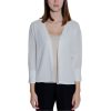 White Viscose Cardigan - Image 5