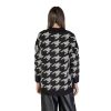Black And White Marabou Cardigan - Image 2