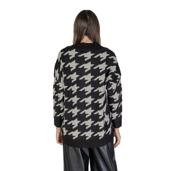 Black And White Marabou Cardigan - Image 2
