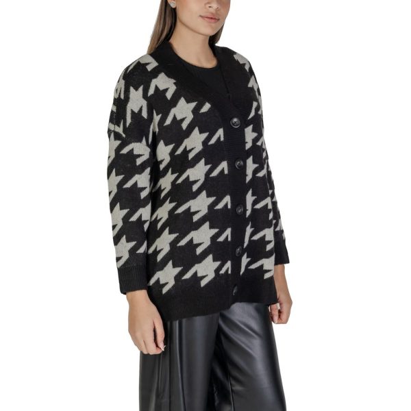 Black And White Marabou Cardigan - Image 3