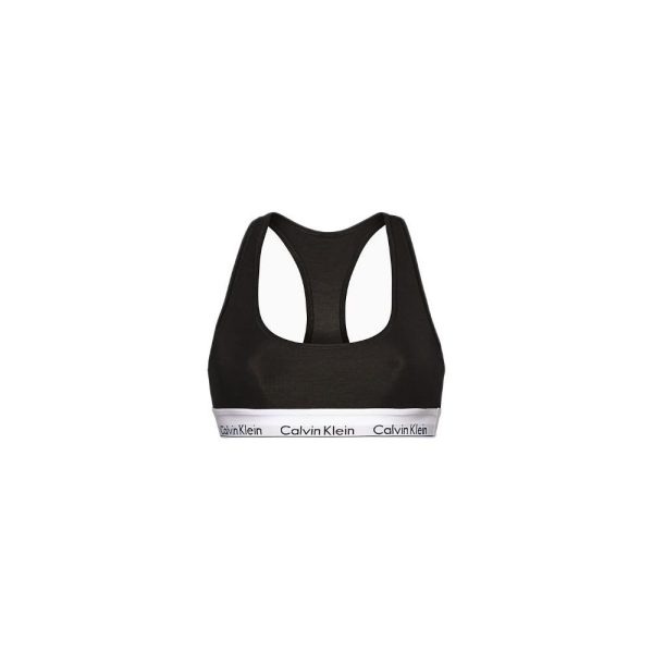 Black Cotton Bra