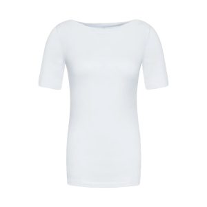 White Viscose T-Shirt