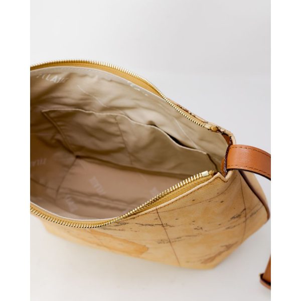 Beige Cotton Handbag - Image 4