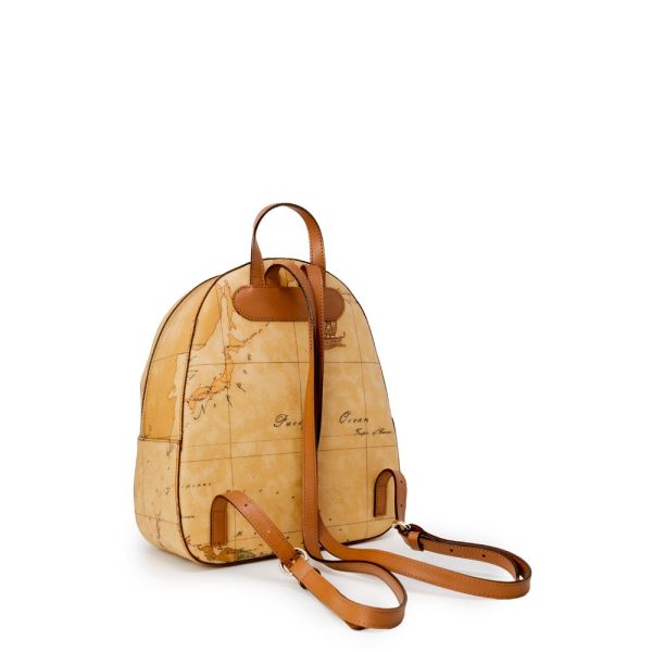 Beige Cotton Backpack - Image 2
