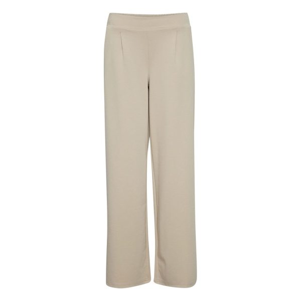 Beige Recycled Polyurethane Jeans & Pant