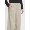 Beige Recycled Polyurethane Jeans & Pant - Image 4