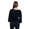 Black Cotton Tops & T-Shirt - Image 2