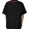 Black Eye Lip Cotton Button Down Men Shirt - Image 4
