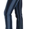 Chic Blue Striped Slim Fit Girly Jeans - Image 2