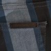 Chic Blue Striped Slim Fit Girly Jeans - Image 6