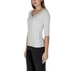 White Cotton Tops & T-Shirt - Image 4