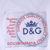 White Cotton Crew Neck Short Sleeve T-shirt - Image 7