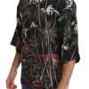 Sicilian Volcano Motive Polo Tee - Image 3