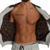 Elegant Gray Hooded Sweatsuit Ensemble - Image 7